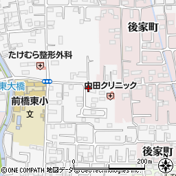 群馬県前橋市箱田町1035-5周辺の地図