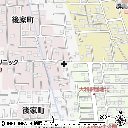 群馬県前橋市箱田町762-4周辺の地図