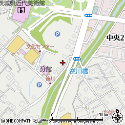 茨城県水戸市千波町749周辺の地図