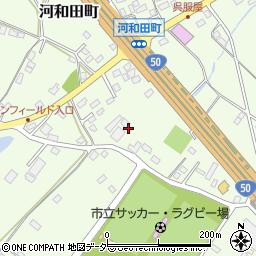 茨城県水戸市河和田町1109周辺の地図