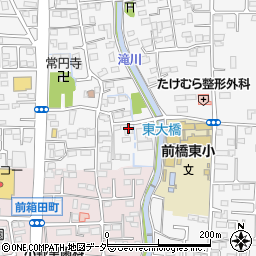 群馬県前橋市箱田町1640周辺の地図