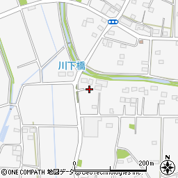 群馬県伊勢崎市下触町977-1周辺の地図