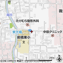 群馬県前橋市箱田町1026-3周辺の地図
