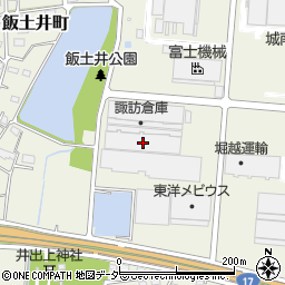 諏訪倉庫株式会社前橋支店周辺の地図
