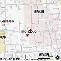 群馬県前橋市箱田町991周辺の地図