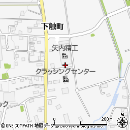 群馬県伊勢崎市下触町451-2周辺の地図