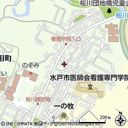 茨城県水戸市河和田町56-108周辺の地図