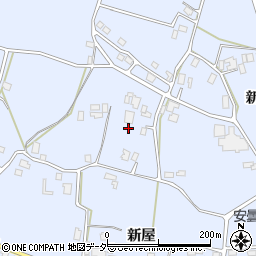 長野県安曇野市穂高有明新屋1324周辺の地図