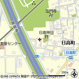 日高神社周辺の地図