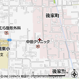 群馬県前橋市箱田町992-3周辺の地図