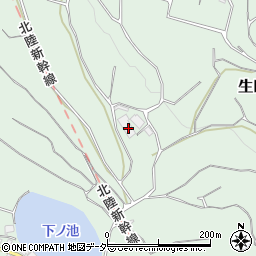 長野県上田市生田1710周辺の地図