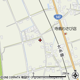 長野県安曇野市穂高北穂高3359周辺の地図