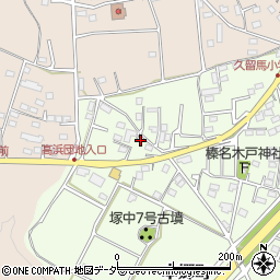 群馬県高崎市本郷町555周辺の地図