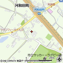 茨城県水戸市河和田町1122-2周辺の地図