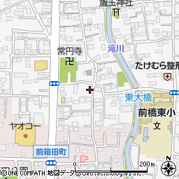 群馬県前橋市箱田町1629周辺の地図