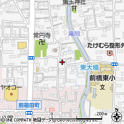 群馬県前橋市箱田町1630周辺の地図