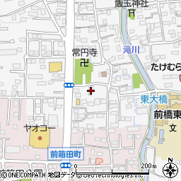 群馬県前橋市箱田町1627周辺の地図