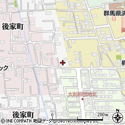 群馬県前橋市箱田町758周辺の地図