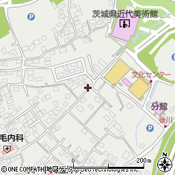 上田邸_千波町アキッパ駐車場周辺の地図