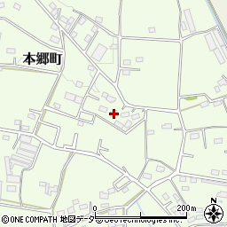 群馬県高崎市本郷町1527周辺の地図