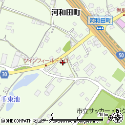 茨城県水戸市河和田町3431周辺の地図