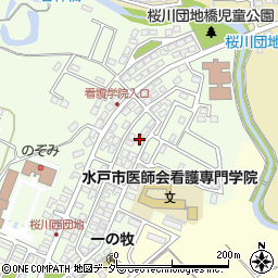 茨城県水戸市河和田町56-62周辺の地図