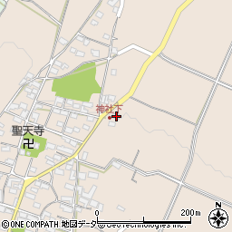 長野県東御市新張296周辺の地図