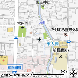 茶話本舗デイサービス前橋箱田周辺の地図