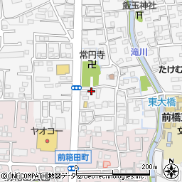 群馬県前橋市箱田町1620周辺の地図