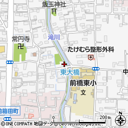 群馬県前橋市箱田町1636周辺の地図