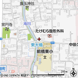 群馬県前橋市箱田町1470周辺の地図