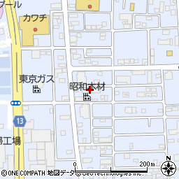 昭和木材株式会社周辺の地図