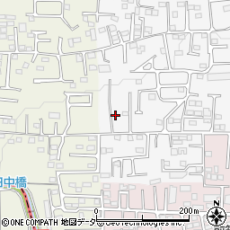 群馬県前橋市箱田町55-1周辺の地図