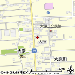 群馬県太田市大原町1027周辺の地図