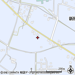 長野県安曇野市穂高有明新屋1538周辺の地図