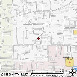 群馬県前橋市箱田町73周辺の地図