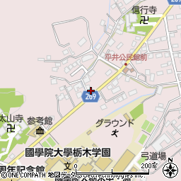 栃木県栃木市平井町753周辺の地図