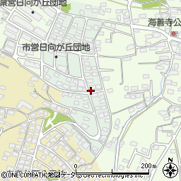 長野県東御市日向が丘周辺の地図