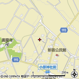 茨城県笠間市小原2286周辺の地図