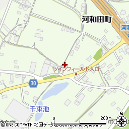 茨城県水戸市河和田町3395周辺の地図