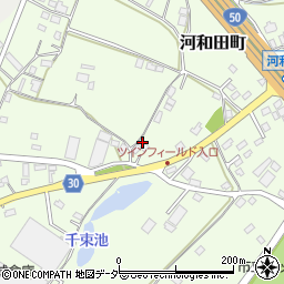 茨城県水戸市河和田町3395周辺の地図