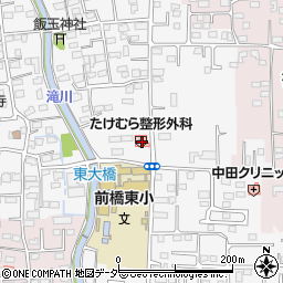 群馬県前橋市箱田町1471-16周辺の地図