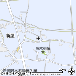 長野県安曇野市穂高有明新屋1080-2周辺の地図