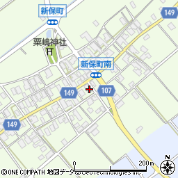 石川県加賀市新保町ル15周辺の地図