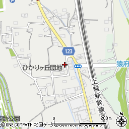 群馬県高崎市井出町468周辺の地図