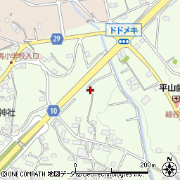 群馬県高崎市本郷町691周辺の地図