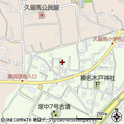 群馬県高崎市本郷町603-6周辺の地図