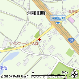 茨城県水戸市河和田町1126周辺の地図