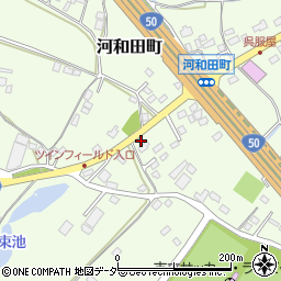 茨城県水戸市河和田町1126-2周辺の地図