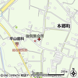 群馬県高崎市本郷町1446周辺の地図